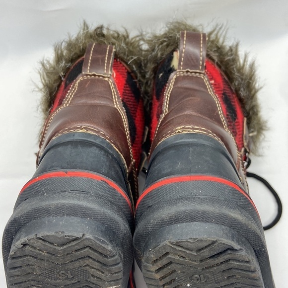 Tamarack Youth Plaid Winter Pac Thinsulate Insulation Boots Size 13 - Picture 15 of 16